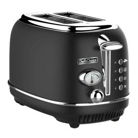 Chef's Choice Gourmezza 2-Slice Toaster, Matte Black