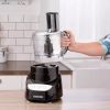 Easy Assembly 8-Cup Food Processor Black