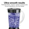 Smoothie Blender, 48 oz. Jar, 12 Blending Functions, Black, 50180F