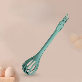 1pc; Multifunctional 3-in-1 Egg Whisk Food Holder Noodle Holder Baking Tool Egg Stirrer Manual Whisk 1 Pack 11.02''Ãƒâ€”2.76'' (Option: colorgreen)