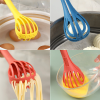 1pc; Multifunctional 3-in-1 Egg Whisk Food Holder Noodle Holder Baking Tool Egg Stirrer Manual Whisk 1 Pack 11.02''Ãƒâ€”2.76''